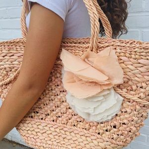 J. Crew Straw Tote